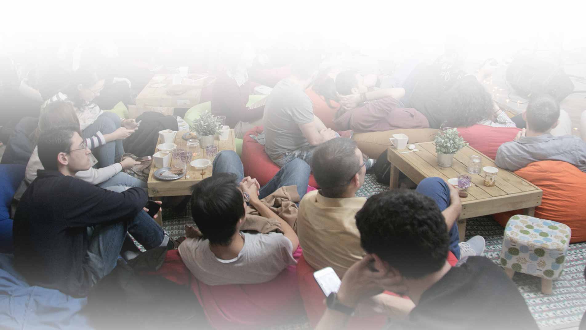 <span style='font-size:75%; line-height:100%;'><span style='font-family: 'Assistant', 'Montserrat',Helvetica,Arial,Sans-Serif;'>המרכז</span> HaMercaz</span></br>
<span style='font-size:50%; font-weight:normal;line-height:100%;'>Our Ministry Center in Ramat Gan</br>
(Tel Aviv)</span>